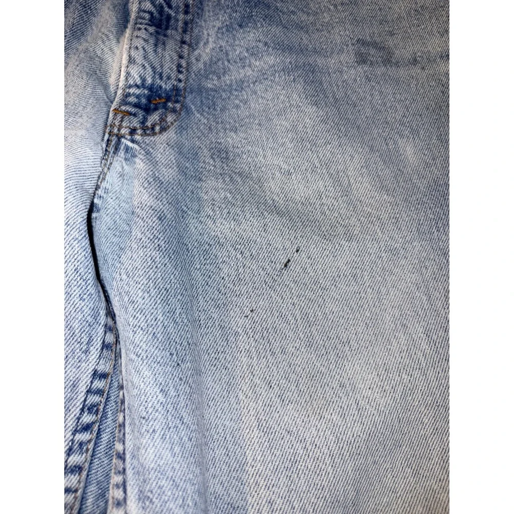 Vintage Levis 505 Orange Tab Light Wash Straight Leg Jeans W31 L32 NO BUTTON